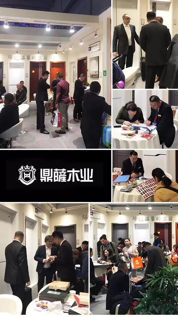 重庆鼎萨木门：2019上海建博会现场签单者众多