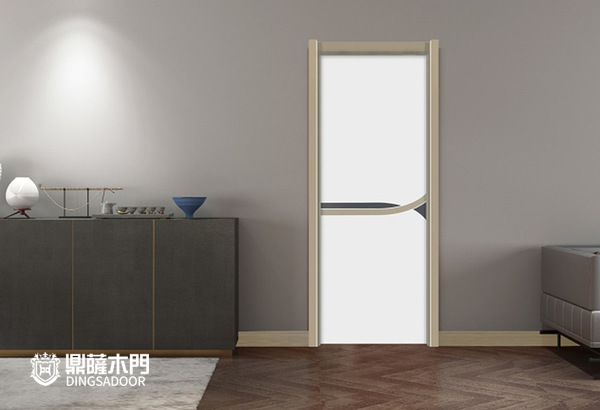 重庆鼎萨木门：现代简约木门展示　淡雅的色彩