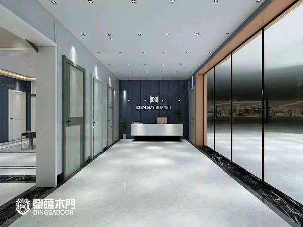 重庆鼎萨木门专卖店内部形象效果图