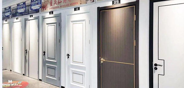 重庆鼎萨木门：2020出差考察 门店上样