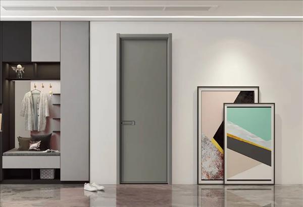 重庆鼎萨木门：零度简约木门场景图展示